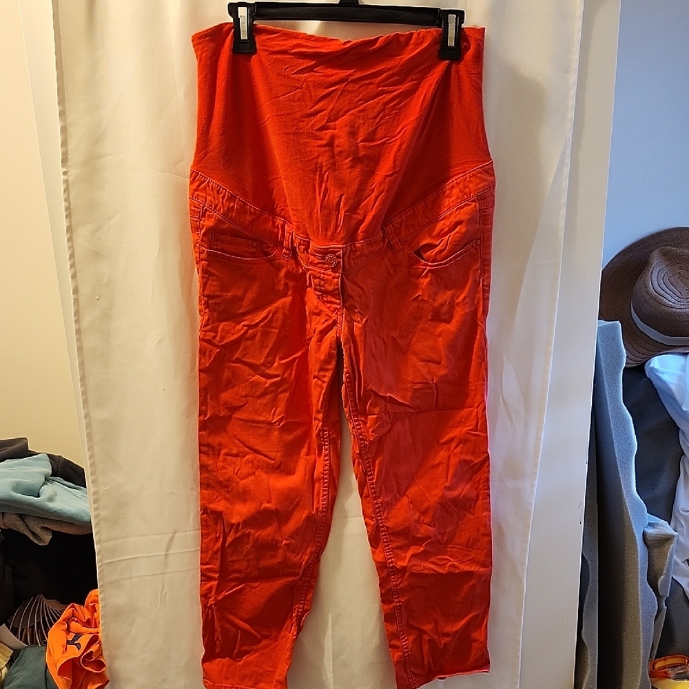 H&M Bold Pink Maternity Pants